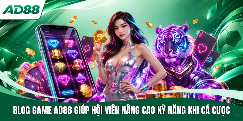 Blog game AD88 giúp hội viên nâng cao kỹ năng khi cá cược